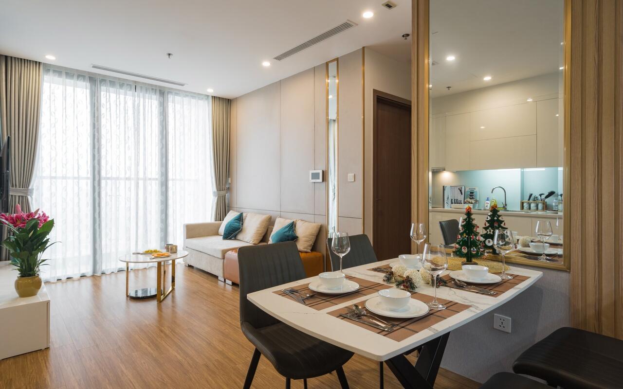 Bom Homes- Vinhomes Skylake- Service Apartment Hanoi Exteriör bild